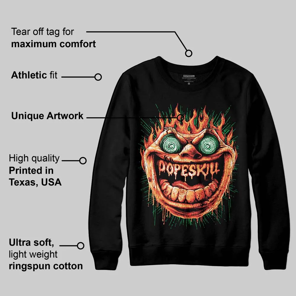 Black and White Collection DopeSkill Sweatshirt Hellfire Graphic sold by DopeSkill product image thumbnail 3