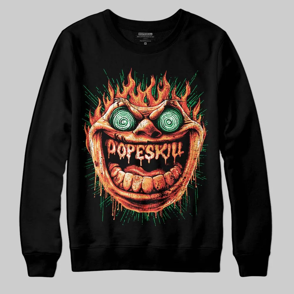 Black and White Collection DopeSkill Sweatshirt Hellfire Graphic sold by DopeSkill