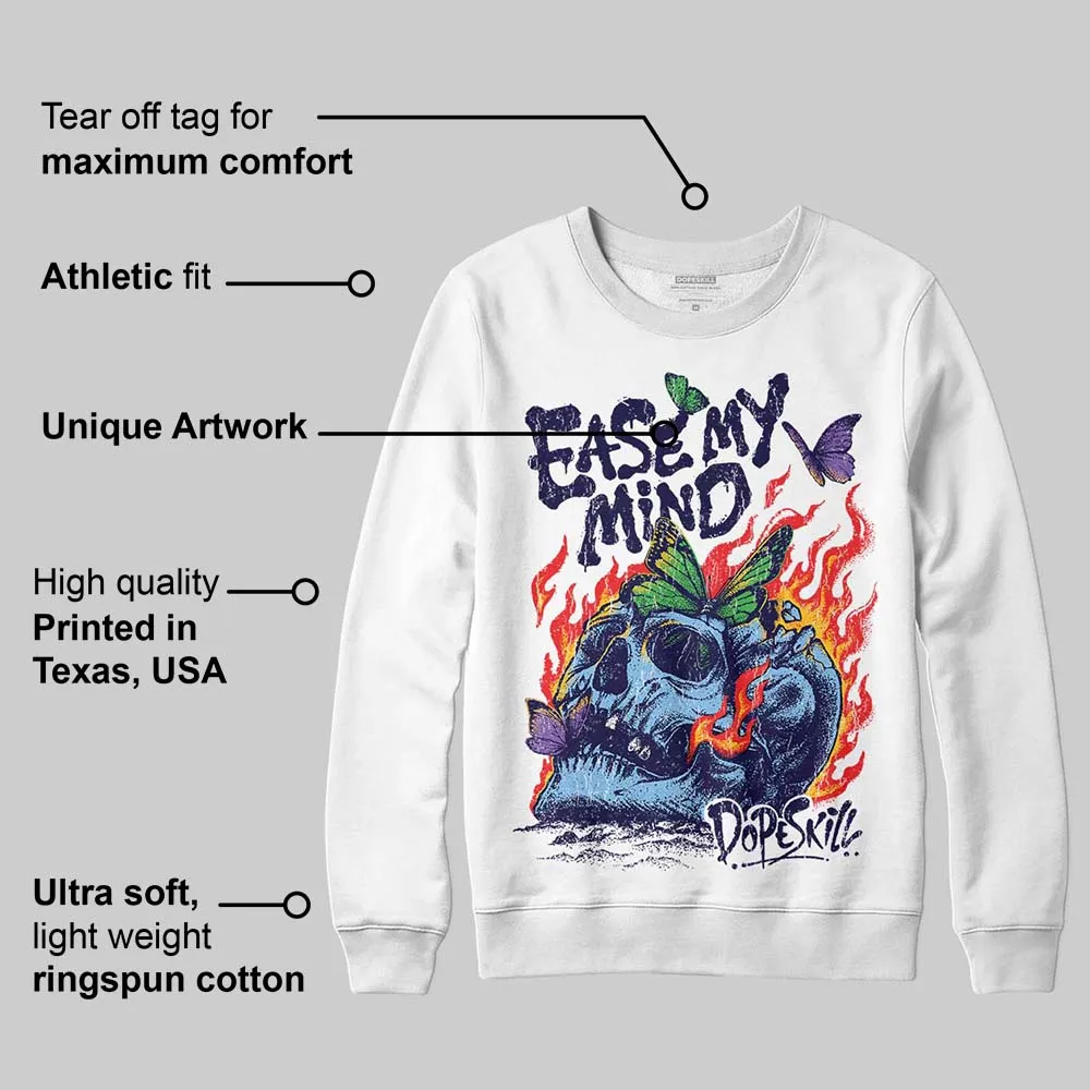 University Blue Collection DopeSkill Sweatshirt Ease My Mind Graphic sold by DopeSkill product image thumbnail 3