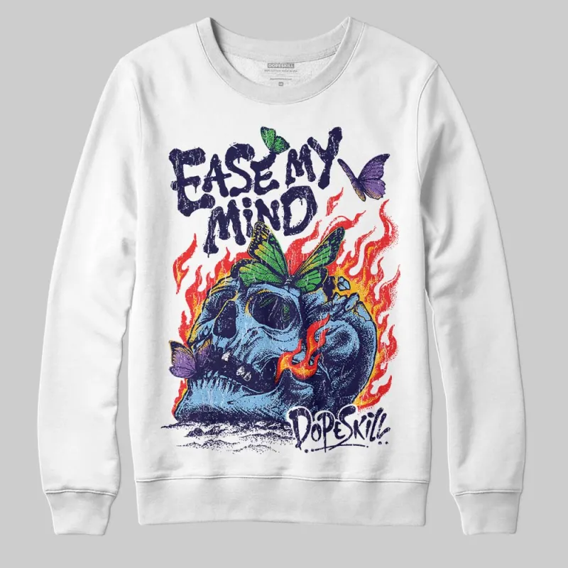 University Blue Collection DopeSkill Sweatshirt Ease My Mind Graphic sold by DopeSkill