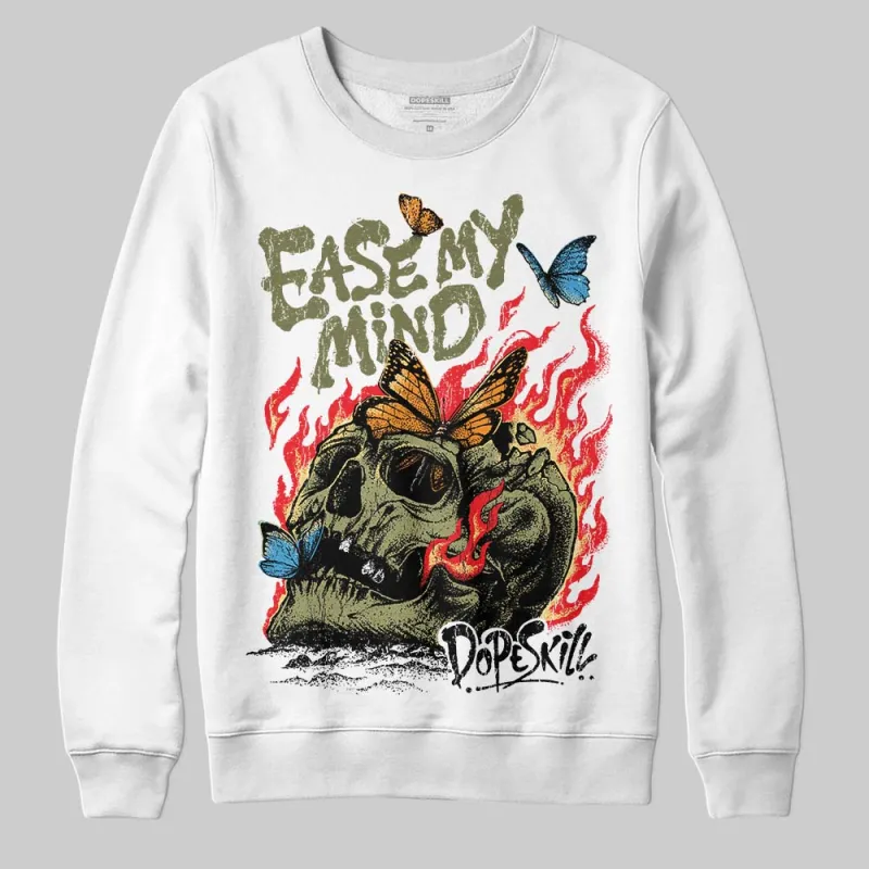 Olive Collection DopeSkill Sweatshirt Ease My Mind Graphic sold by DopeSkill
