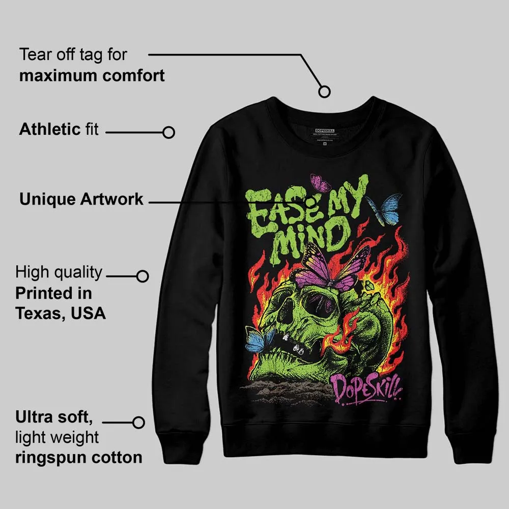 Neon Green Collection DopeSkill Sweatshirt Ease My Mind Graphic sold by DopeSkill product image thumbnail 3