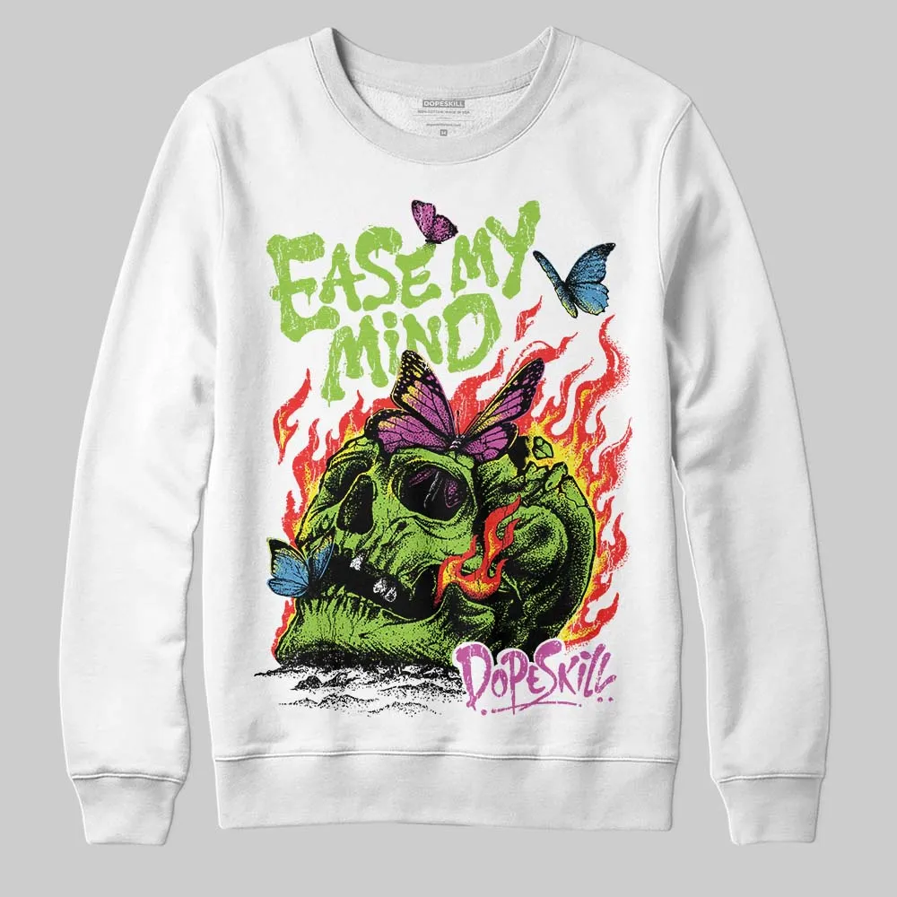 Neon Green Collection DopeSkill Sweatshirt Ease My Mind Graphic sold by DopeSkill product image thumbnail 2