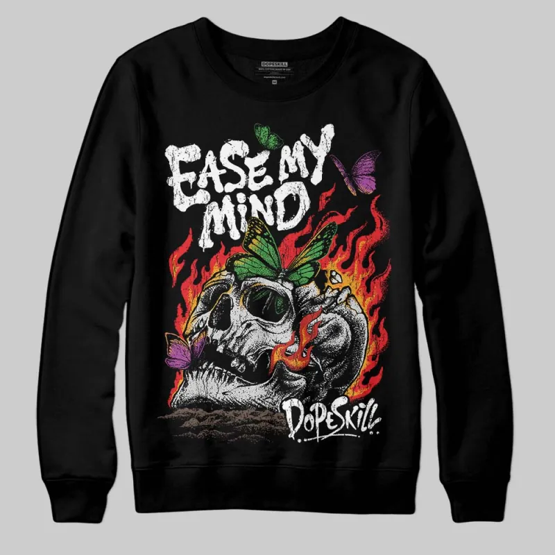 Black and White Collection DopeSkill Sweatshirt Ease My Mind Graphic sold by DopeSkill