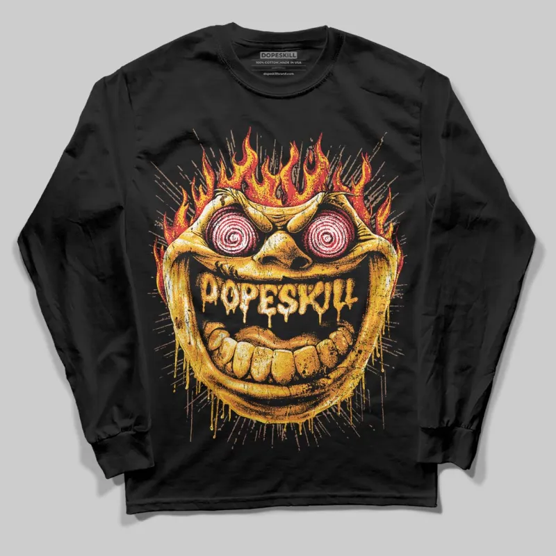 Yellow Collection DopeSkill Long Sleeve T-Shirt Hellfire Graphic sold by DopeSkill