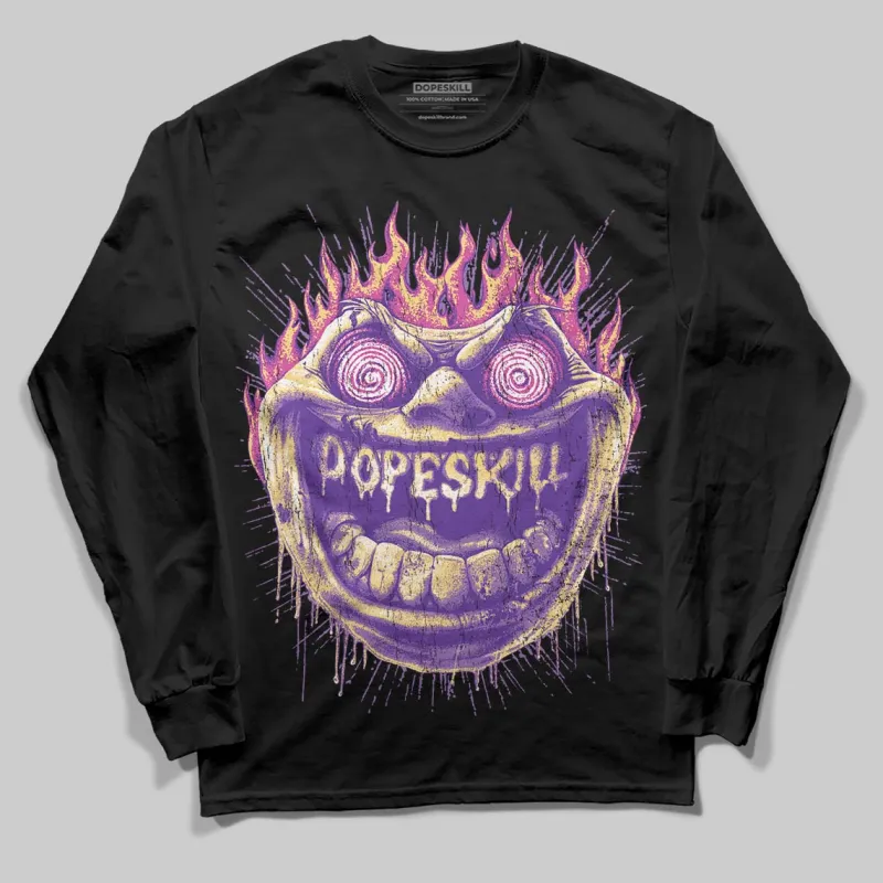 PURPLE Collection DopeSkill Long Sleeve T-Shirt Hellfire Graphic sold by DopeSkill