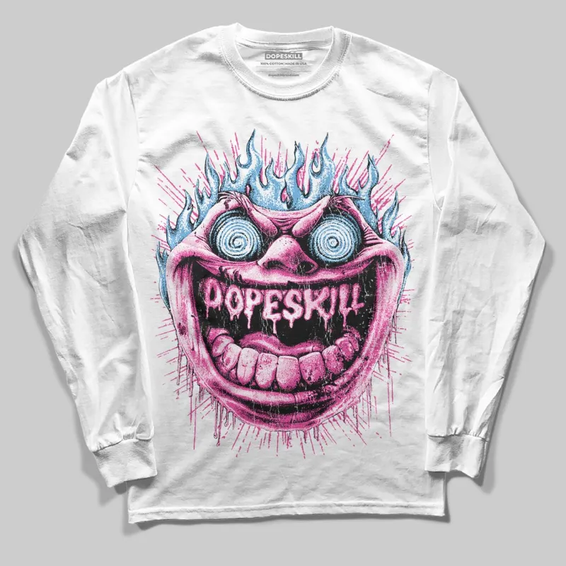 Pink Collection DopeSkill Long Sleeve T-Shirt Hellfire Graphic sold by DopeSkill