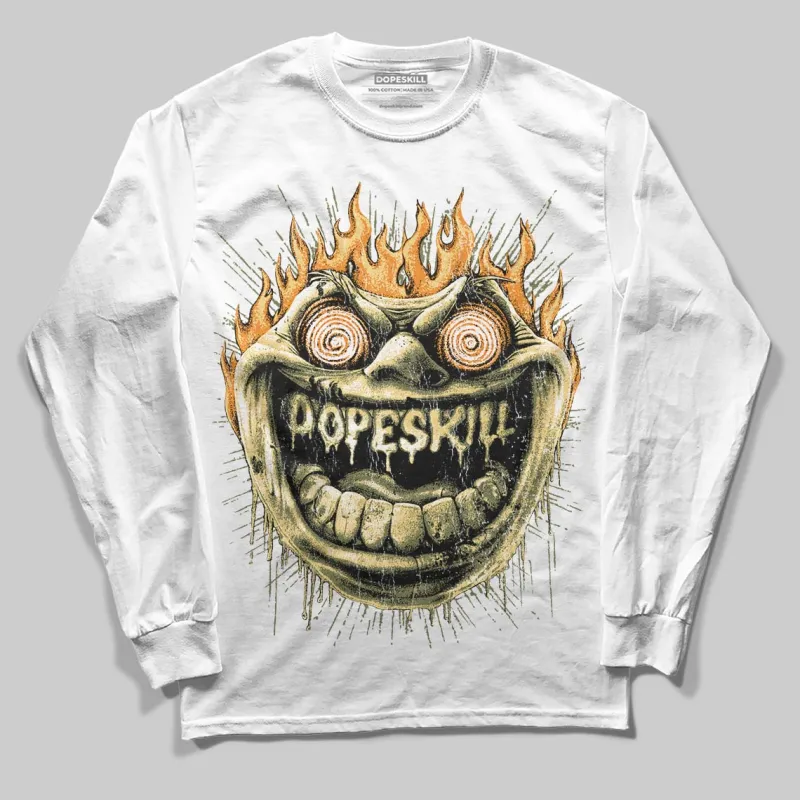 Olive Collection DopeSkill Long Sleeve T-Shirt Hellfire Graphic sold by DopeSkill
