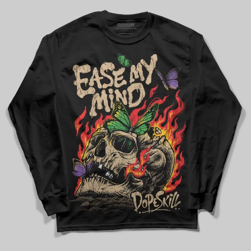TAN Collection DopeSkill Long Sleeve T-Shirt Ease My Mind Graphic sold by DopeSkill