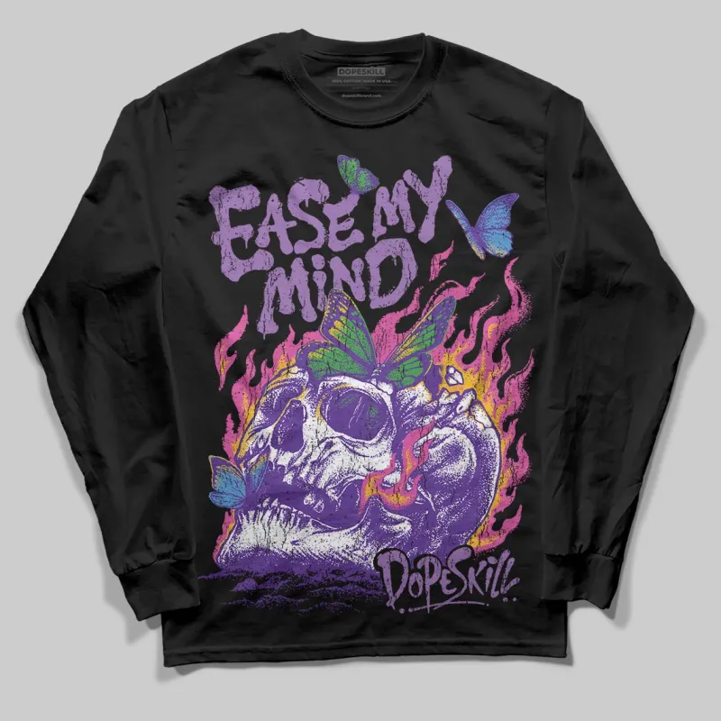 PURPLE Collection DopeSkill Long Sleeve T-Shirt Ease My Mind Graphic sold by DopeSkill