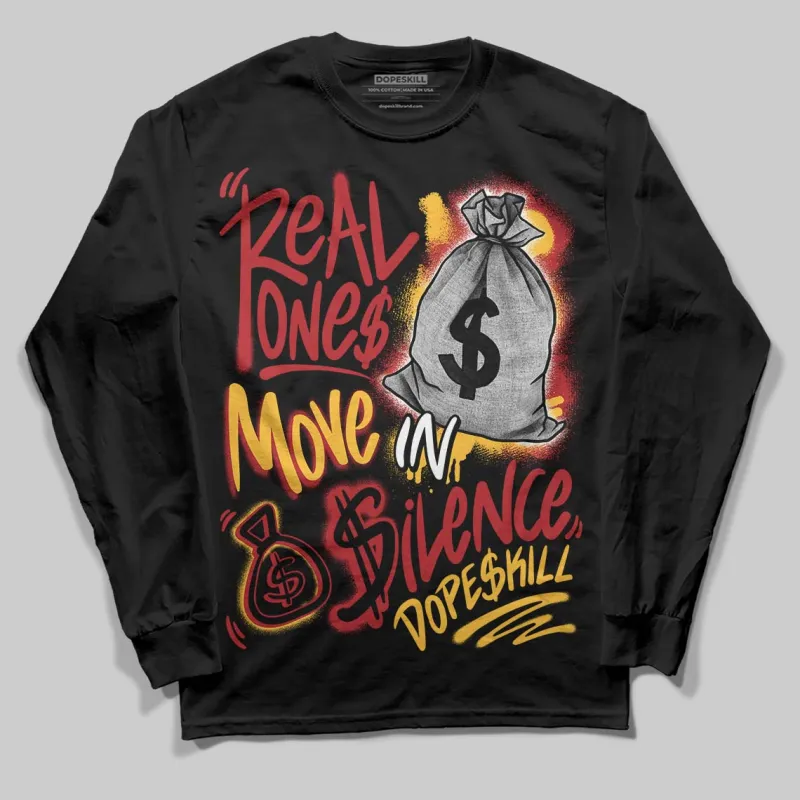 Golf “Last Shot” 14s DopeSkill Long Sleeve T-Shirt Real Ones Move In Silence Graphic sold by DopeSkill