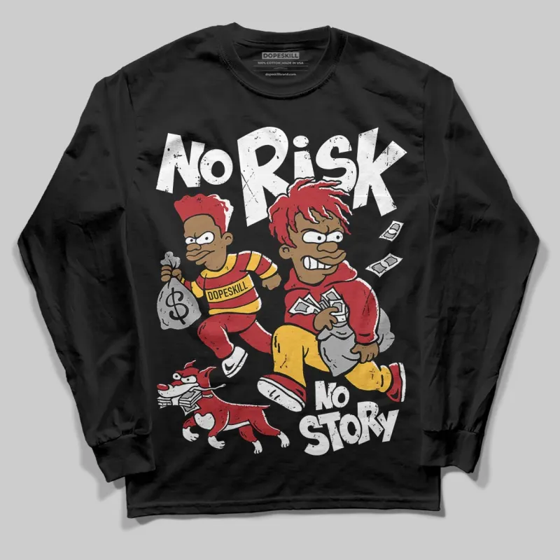 Golf “Last Shot” 14s DopeSkill Long Sleeve T-Shirt No Risk No Story Graphic sold by DopeSkill