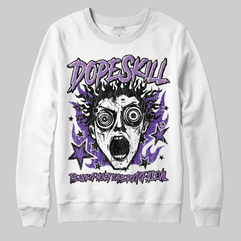 PURPLE Collection DopeSkill Sweatshirt Root of Evil Graphic sold by DopeSkill