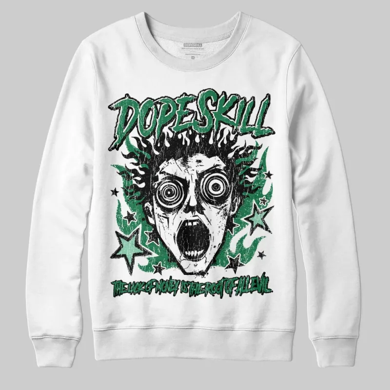 Green Collection DopeSkill Sweatshirt Root of Evil Graphic sold by DopeSkill