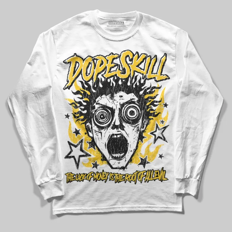 Yellow Collection DopeSkill Long Sleeve T-Shirt Root of Evil Graphic sold by DopeSkill