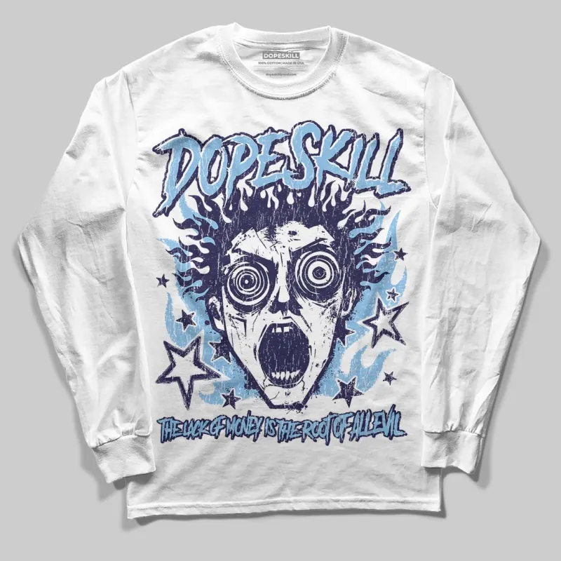 University Blue Collection DopeSkill Long Sleeve T-Shirt Root of Evil Graphic sold by DopeSkill