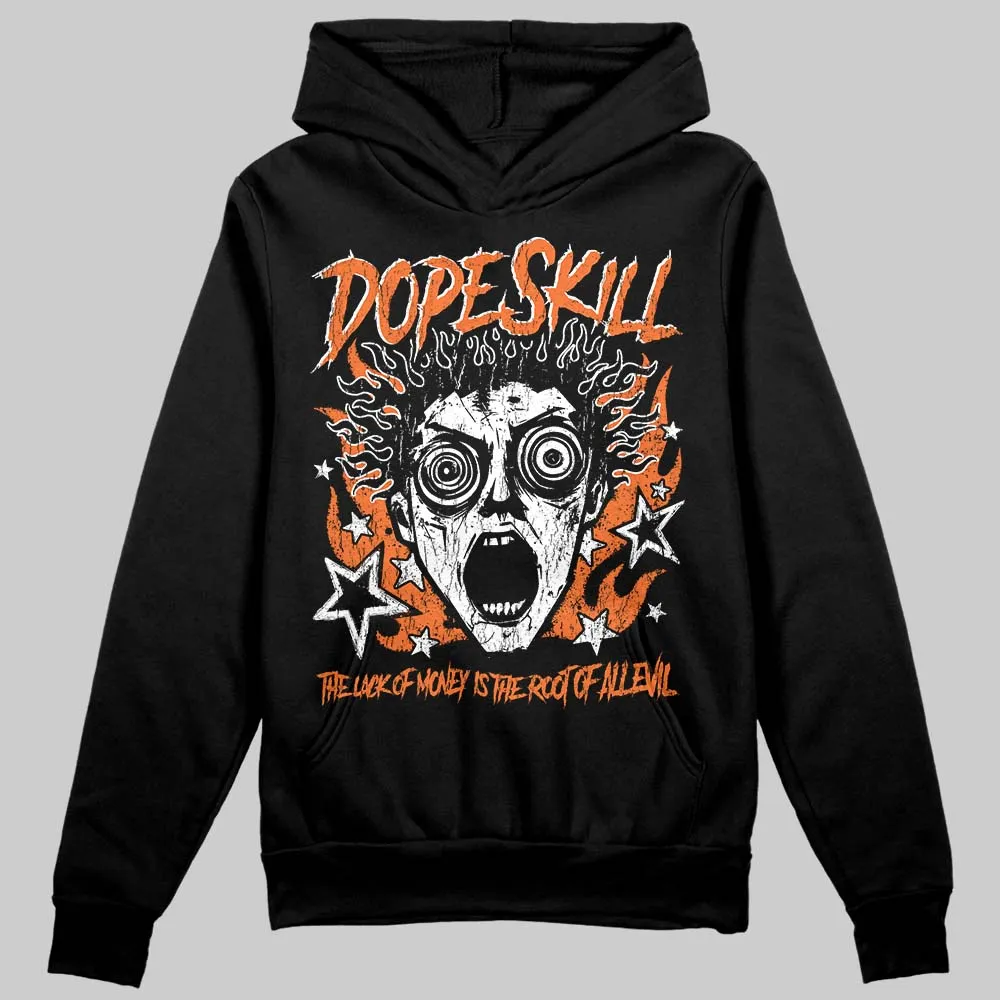 Orange Black White DopeSkill Hoodie Sweatshirt Root of Evil Graphic sold by DopeSkill product image thumbnail 2