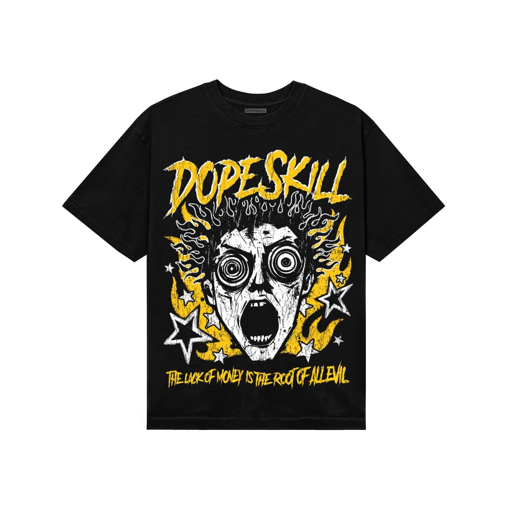 Yellow Collection DopeSkill T-Shirt Root of Evil Graphic sold by DopeSkill product image thumbnail 2