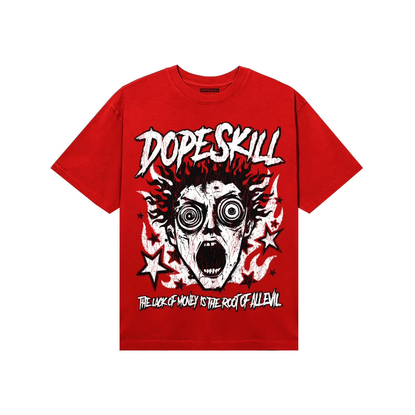 Red Collection DopeSkill T-Shirt Root of Evil Graphic sold by DopeSkill product image thumbnail 3