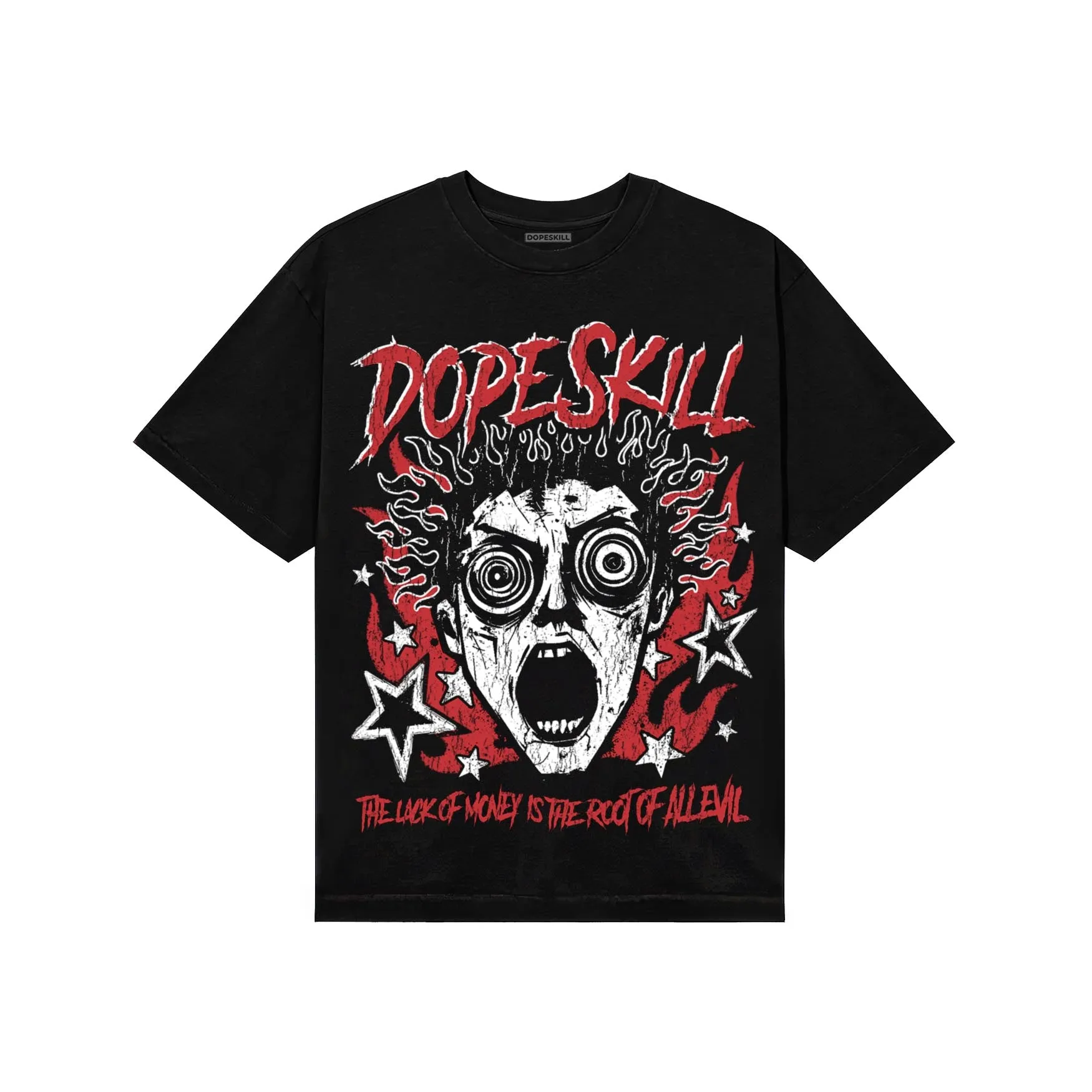 Red Collection DopeSkill T-Shirt Root of Evil Graphic sold by DopeSkill product image thumbnail 2
