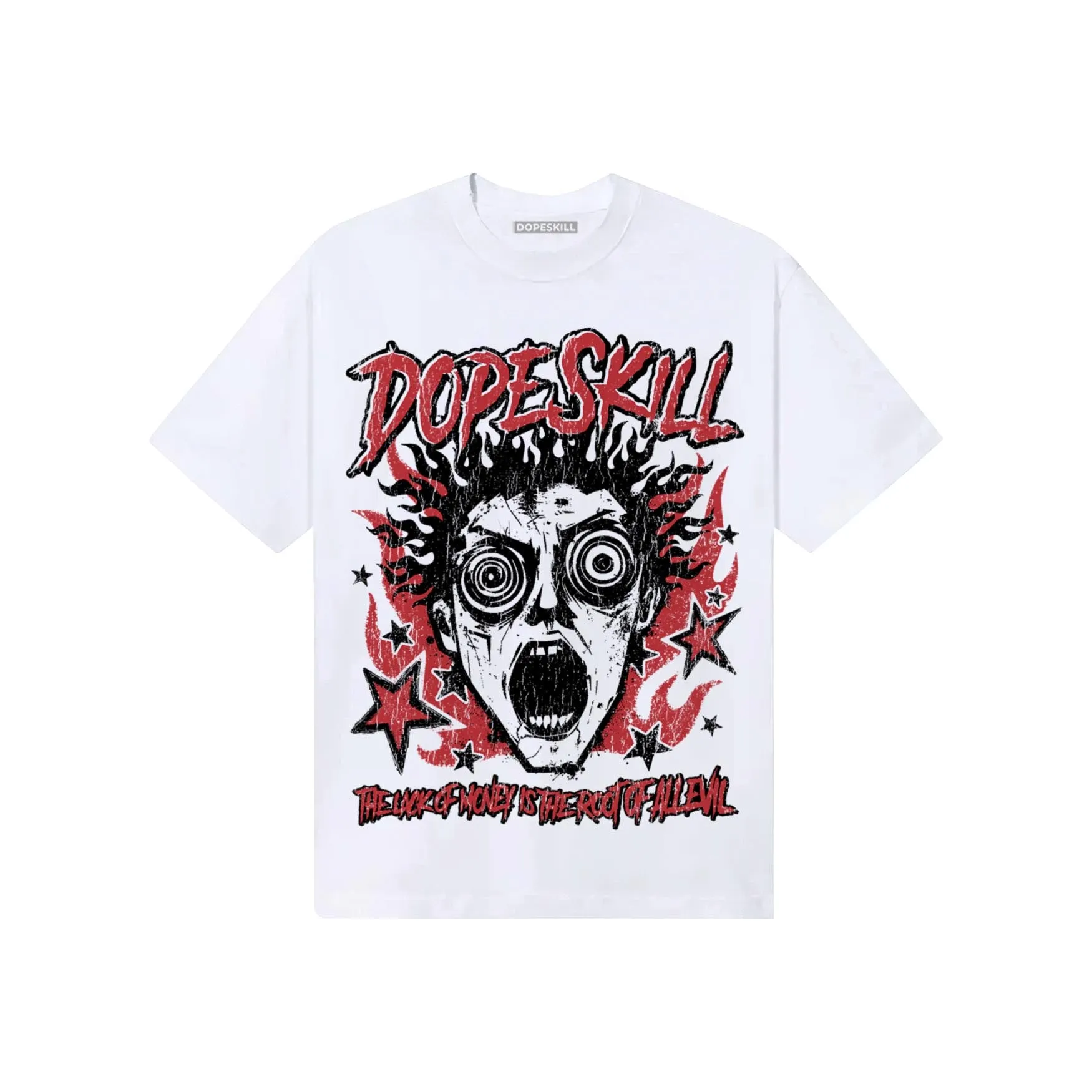 Red Collection DopeSkill T-Shirt Root of Evil Graphic sold by DopeSkill
