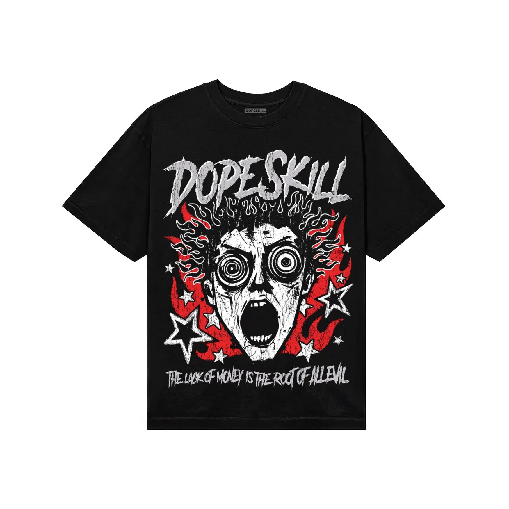 Grey Collection DopeSkill T-Shirt Root of Evil Graphic sold by DopeSkill product image thumbnail 2