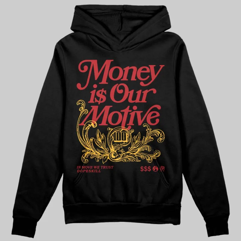 Golf “Last Shot” 14s DopeSkill Hoodie Sweatshirt Money Is Our Motive Typo Graphic sold by DopeSkill