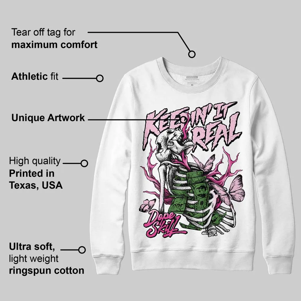 Pink Collection DopeSkill Sweatshirt Keepin' It Real Graphic sold by DopeSkill product image thumbnail 3