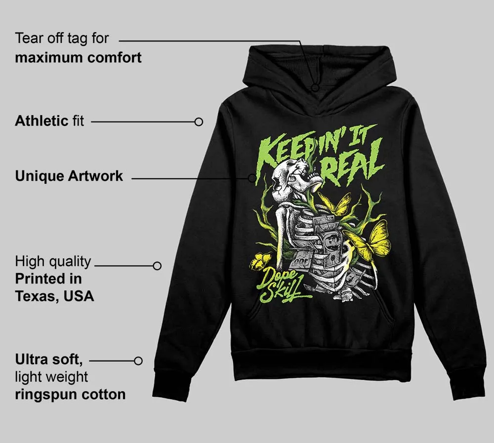 Neon Green Collection DopeSkill Hoodie Sweatshirt Keepin' It Real Graphic sold by DopeSkill product image thumbnail 3