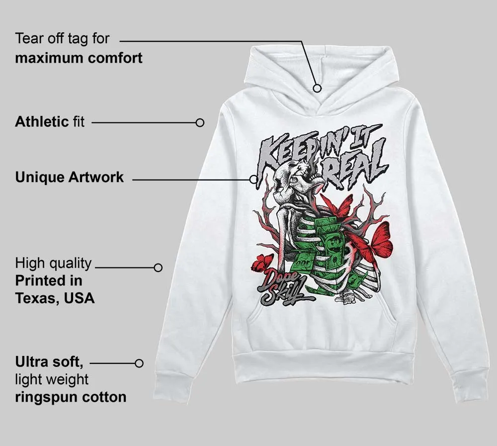 Grey Collection DopeSkill Hoodie Sweatshirt Keepin' It Real Graphic sold by DopeSkill product image thumbnail 3