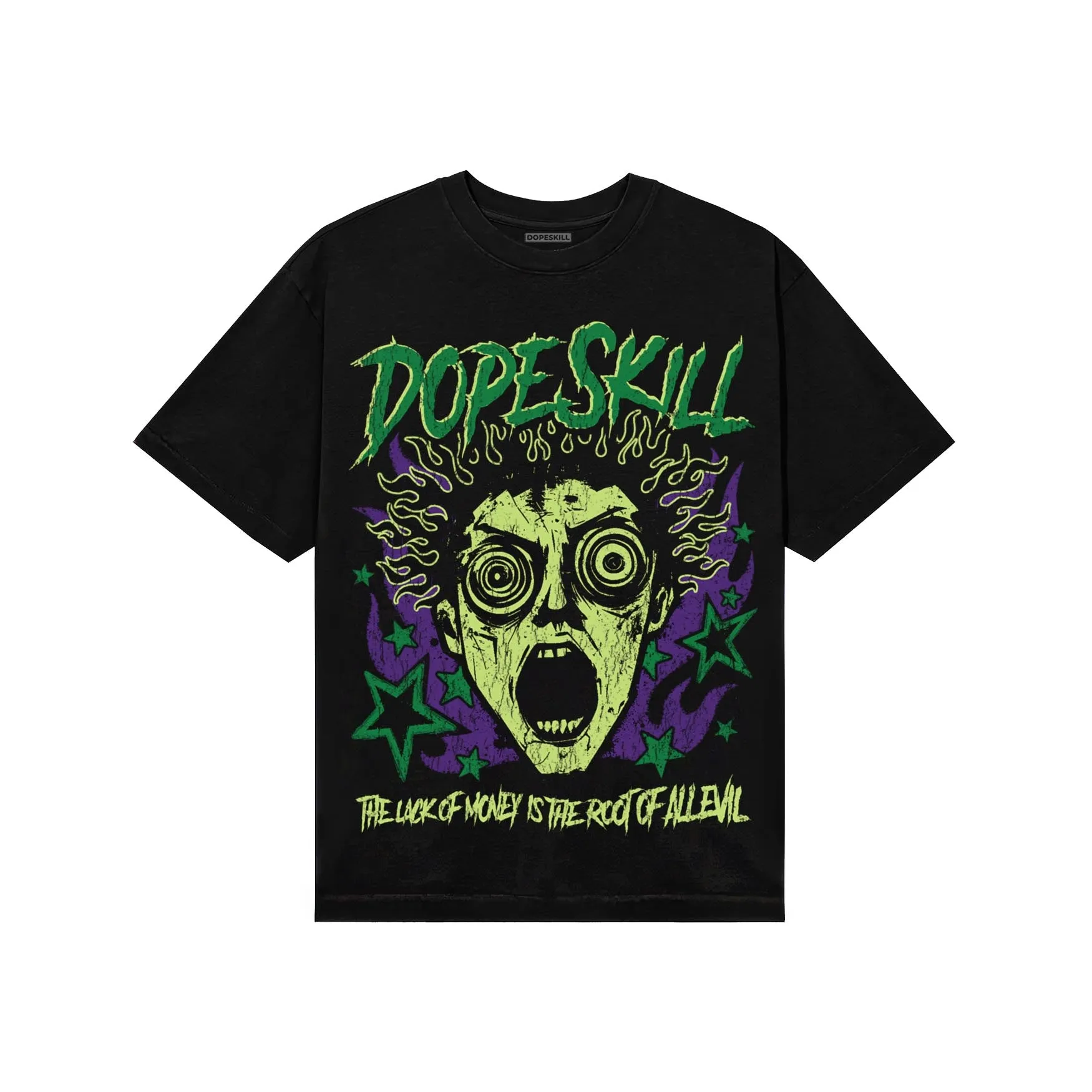 Green Collection DopeSkill T-Shirt Root of Evil Graphic sold by DopeSkill product image thumbnail 2