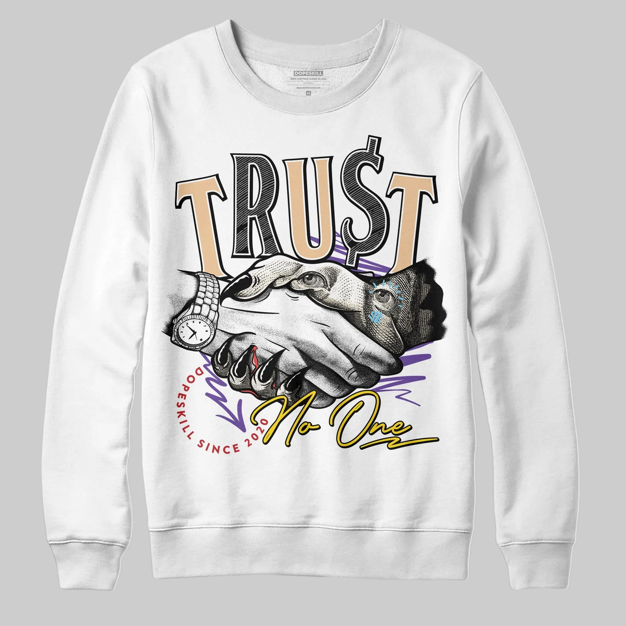 Infinite Archive x 17s DopeSkill Sweatshirt Trust No One Graphic sold by DopeSkill product image thumbnail 2