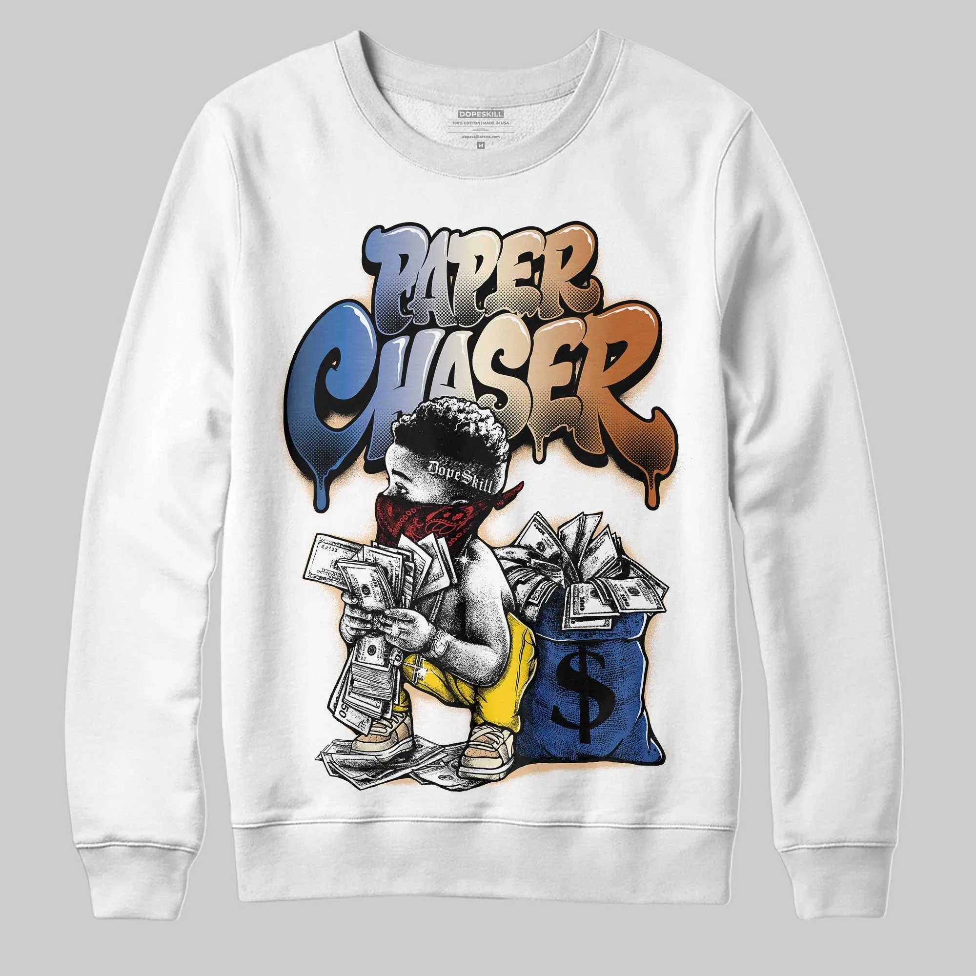 Infinite Archive x 17s DopeSkill Sweatshirt Paper Chaser Boy Graphic sold by DopeSkill product image thumbnail 2