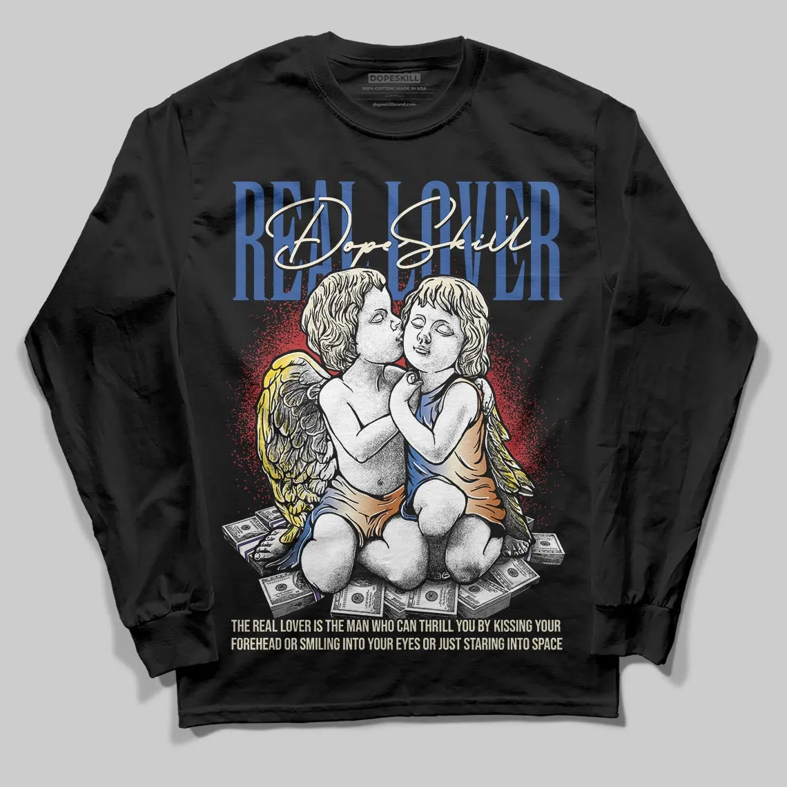 Infinite Archive x 17s DopeSkill Long Sleeve T-Shirt Real Lover Graphic sold by DopeSkill