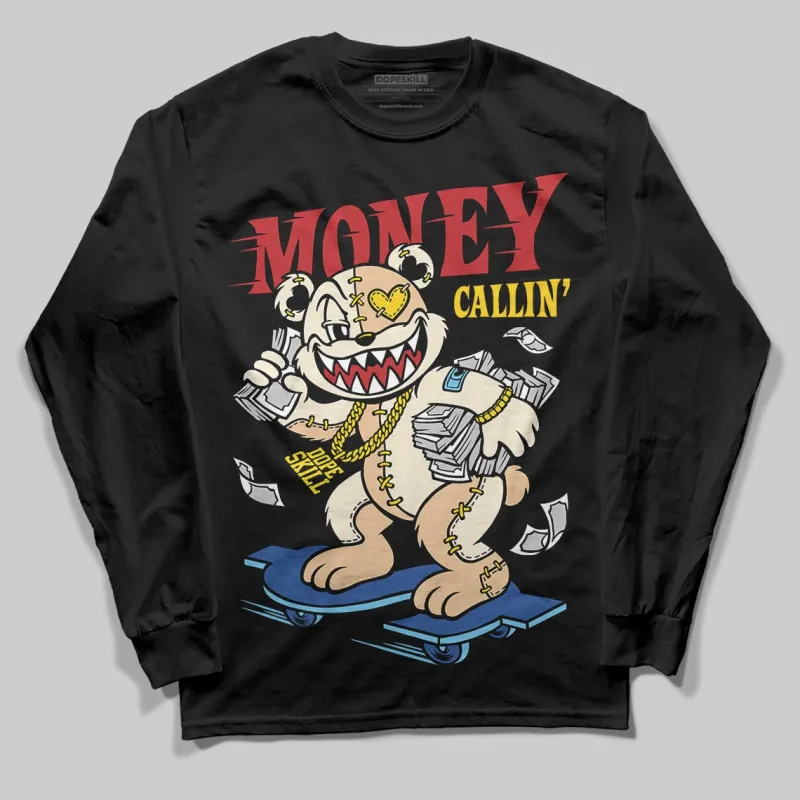 Infinite Archive x 17s DopeSkill Long Sleeve T-Shirt Money Callin' Graphic sold by DopeSkill