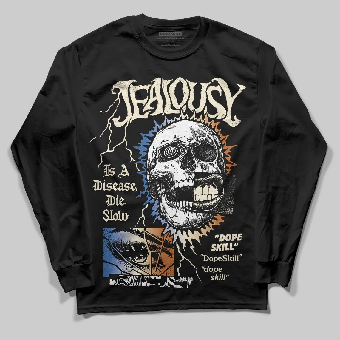 Infinite Archive x 17s DopeSkill Long Sleeve T-Shirt Jealousy Graphic sold by DopeSkill
