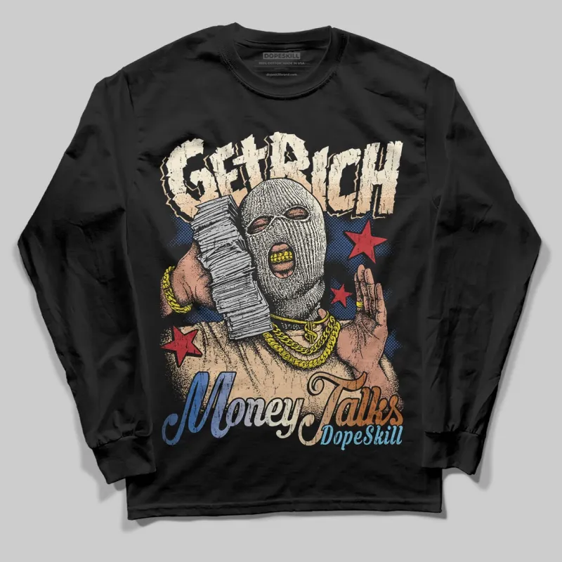 Infinite Archive x 17s DopeSkill Long Sleeve T-Shirt Get Rich Graphic sold by DopeSkill