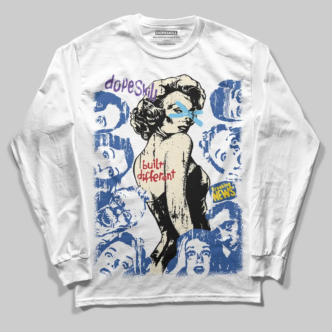 Infinite Archive x 17s DopeSkill Long Sleeve T-Shirt Built Different Graphic sold by DopeSkill product image thumbnail 2