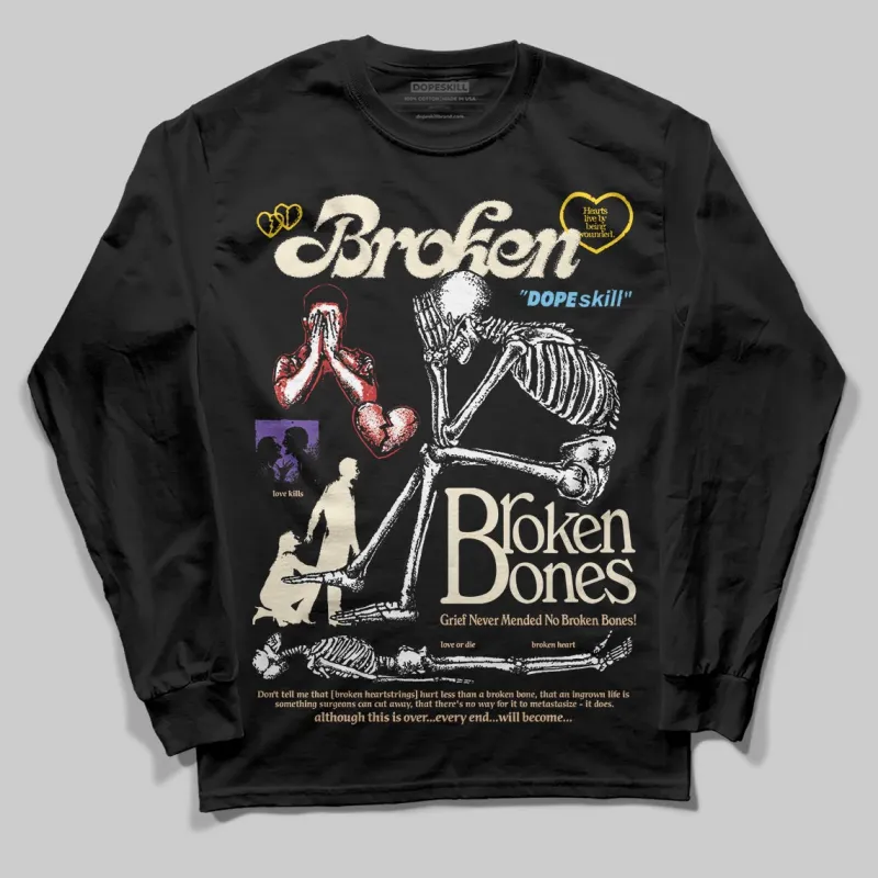 Infinite Archive x 17s DopeSkill Long Sleeve T-Shirt Broken Bones Graphic sold by DopeSkill