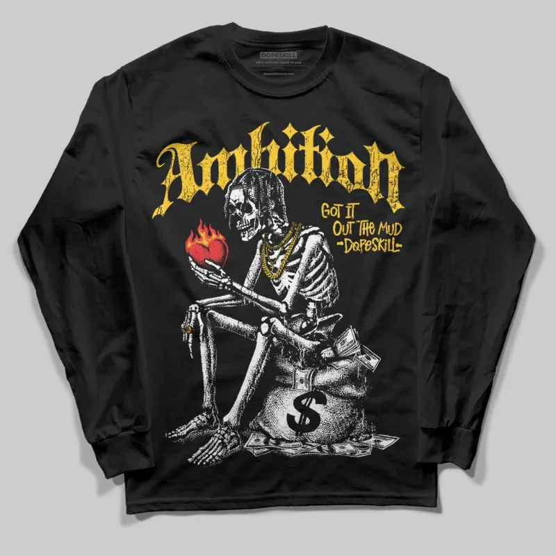 Yellow Collection DopeSkill Long Sleeve T-Shirt Ambition Graphic sold by DopeSkill