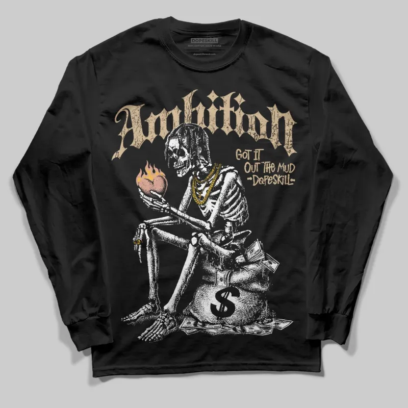 TAN Collection DopeSkill Long Sleeve T-Shirt Ambition Graphic sold by DopeSkill