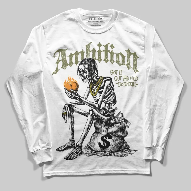 Olive Collection DopeSkill Long Sleeve T-Shirt Ambition Graphic made by DopeSkill