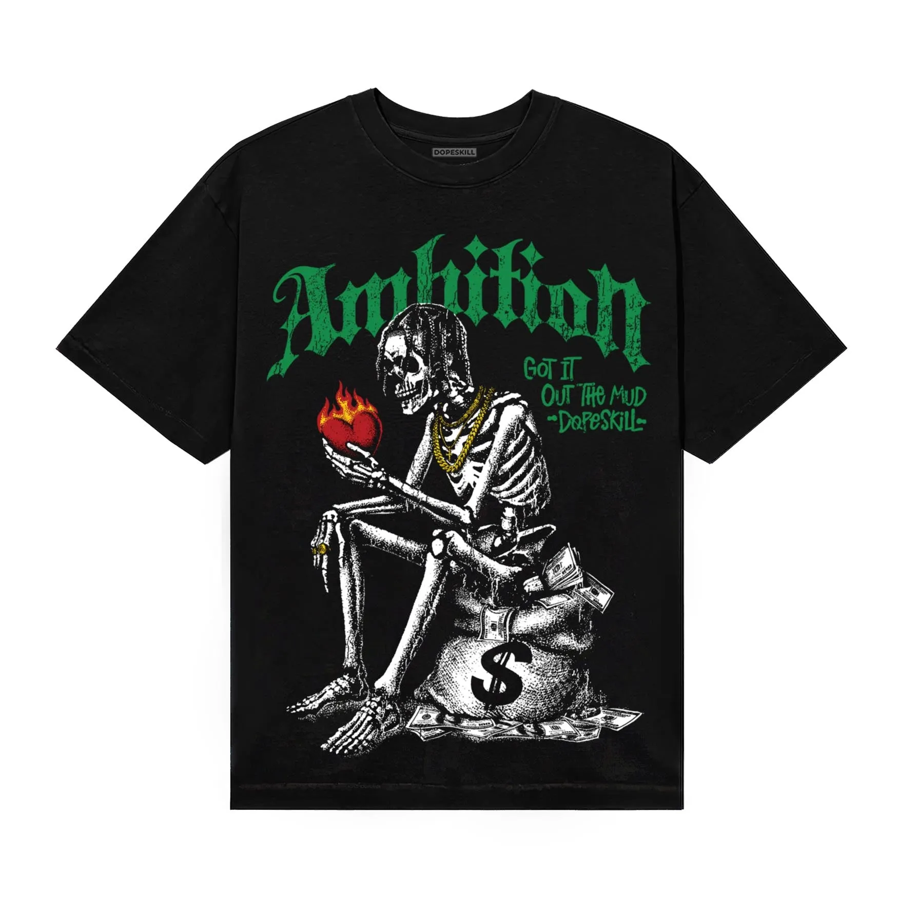 Green Collection DopeSkill T-Shirt Ambition Graphic sold by DopeSkill product image thumbnail 2