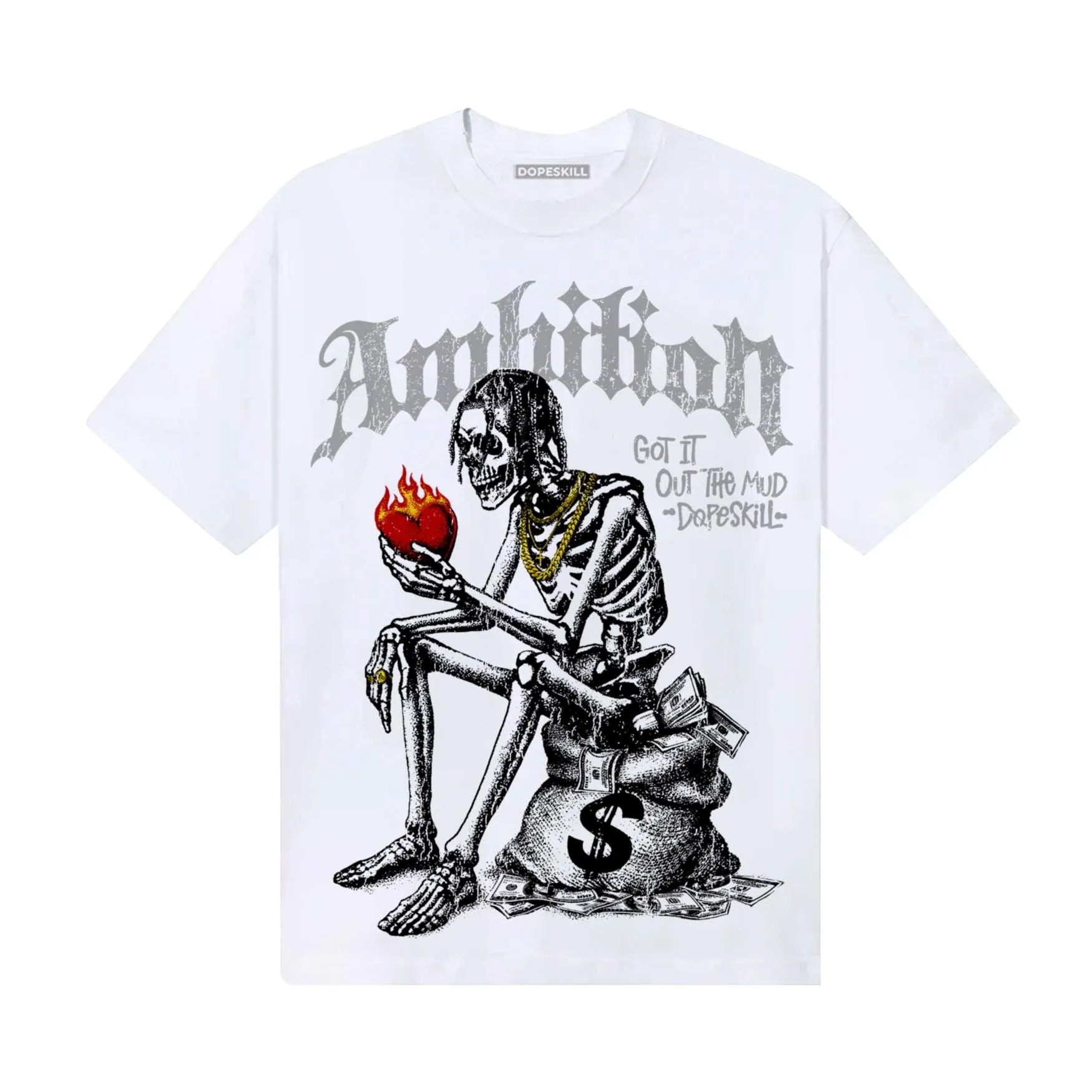 Grey Collection DopeSkill T-Shirt Ambition Graphic sold by DopeSkill