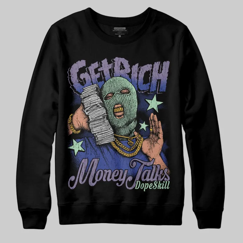 Voodoo Alternate 1s DopeSkill Sweatshirt Get Rich Graphic sold by DopeSkill