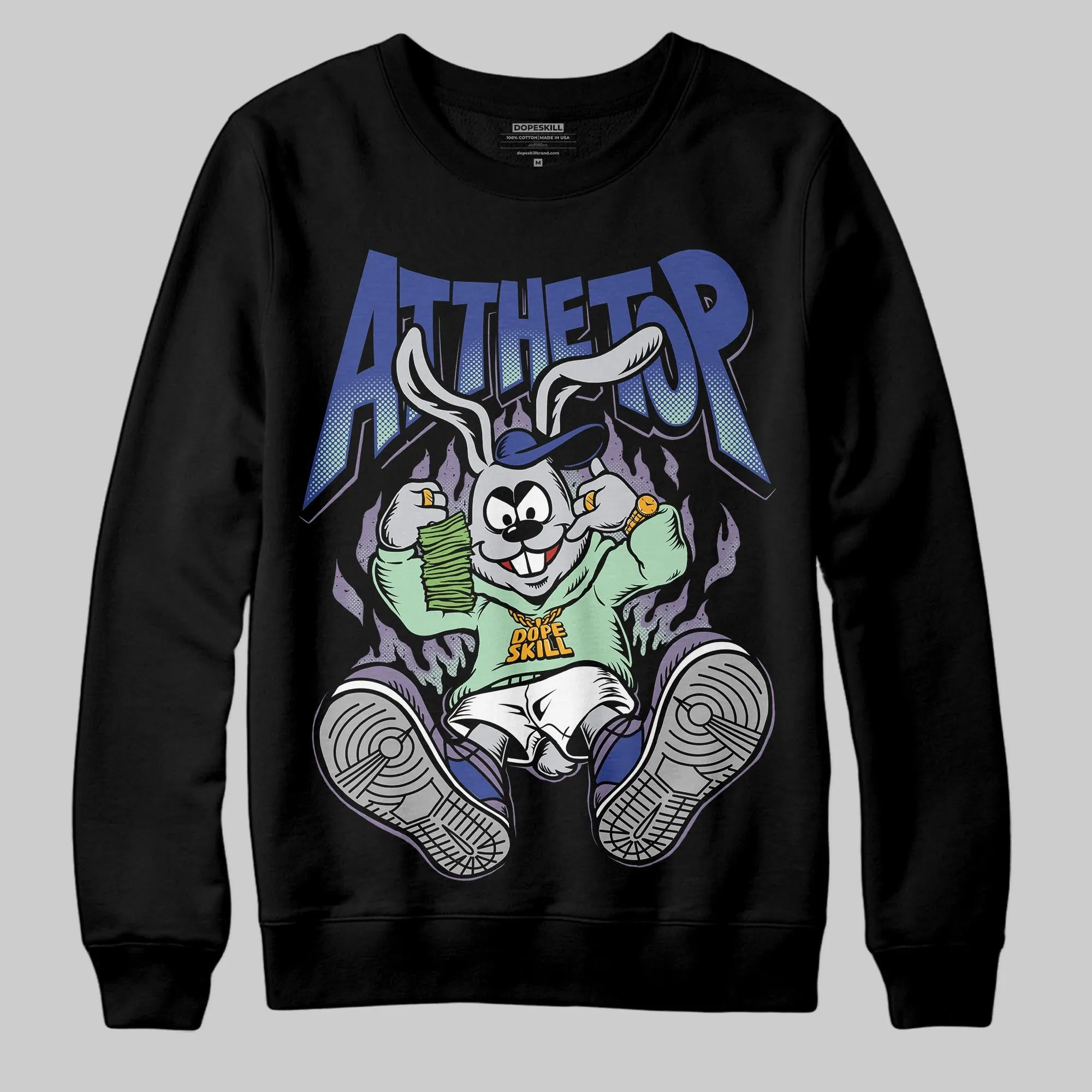 Voodoo Alternate 1s DopeSkill Sweatshirt At The Top Graphic sold by DopeSkill