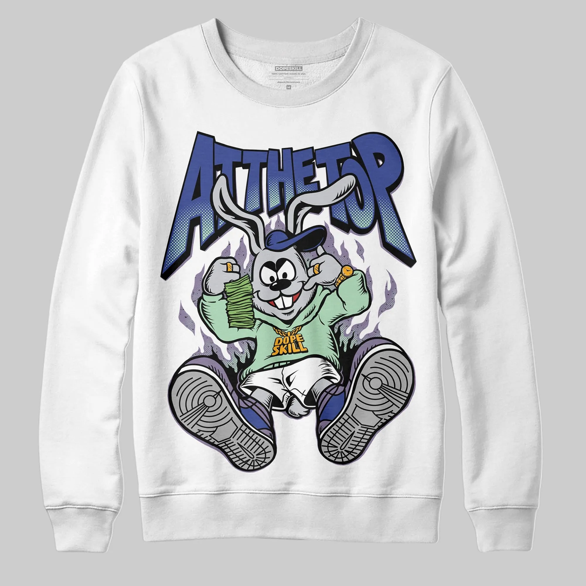 Voodoo Alternate 1s DopeSkill Sweatshirt At The Top Graphic sold by DopeSkill product image thumbnail 2