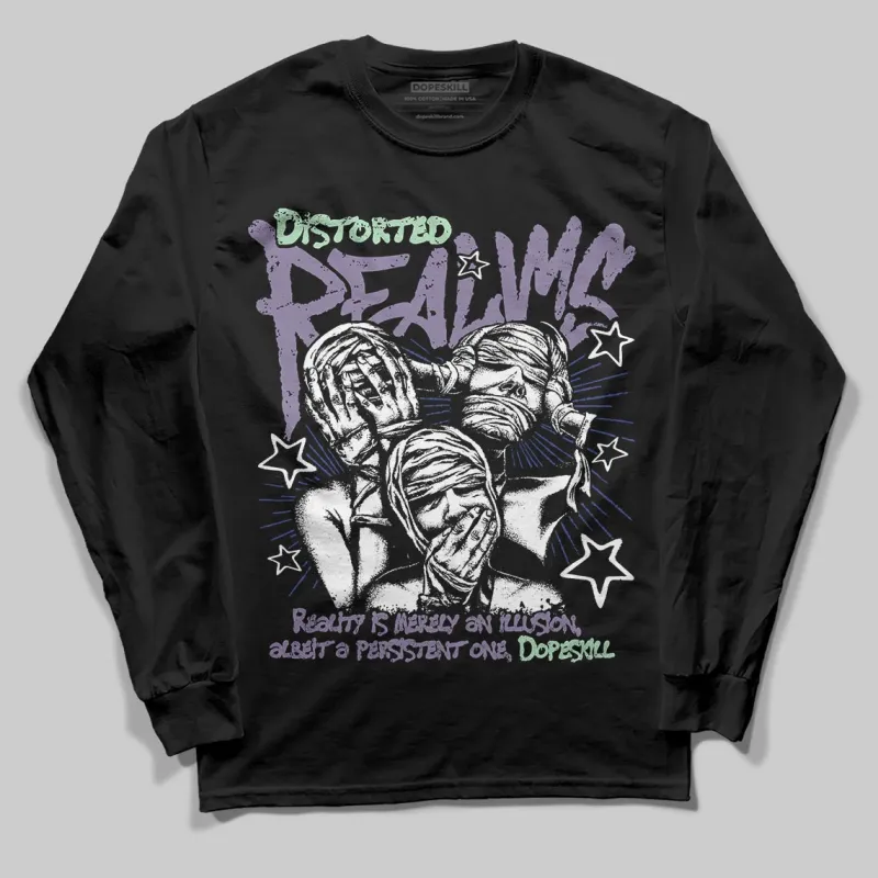 Voodoo Alternate 1s DopeSkill Long Sleeve T-Shirt Distorted Realms Graphic sold by DopeSkill