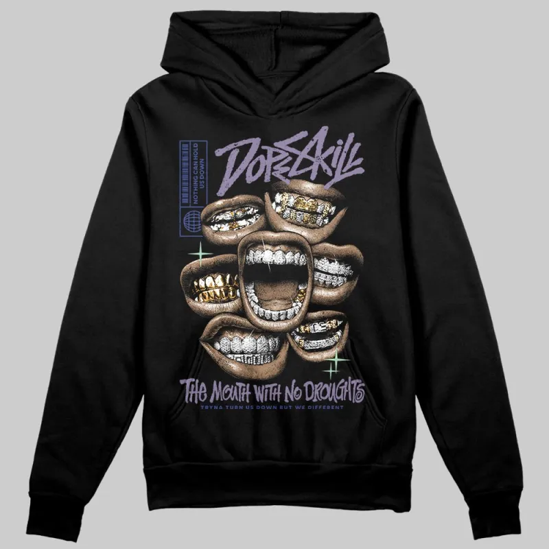 Voodoo Alternate 1s DopeSkill Hoodie Sweatshirt The Mouth With No Droughts Graphic sold by DopeSkill