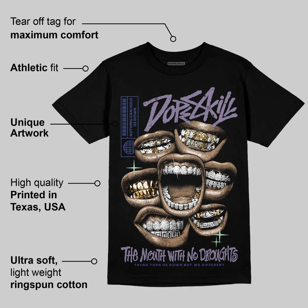 Voodoo Alternate 1s DopeSkill T-Shirt The Mouth With No Droughts Graphic sold by DopeSkill product image thumbnail 3